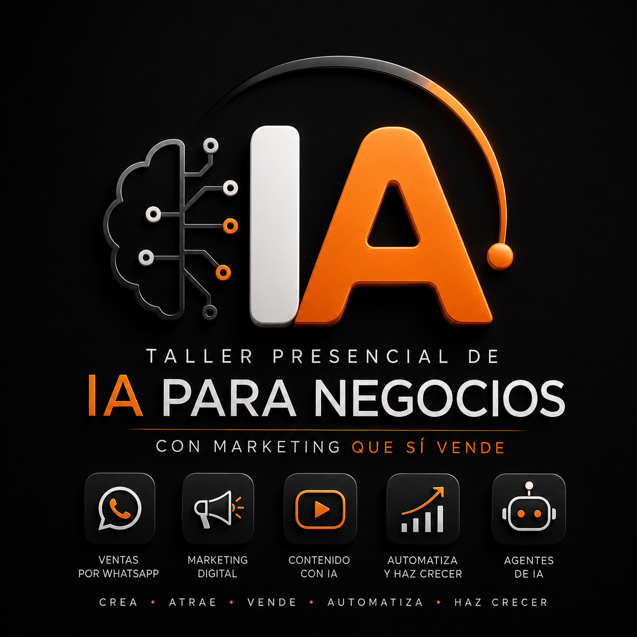Taller presencial de IA para negocios con Marketing que sí vende